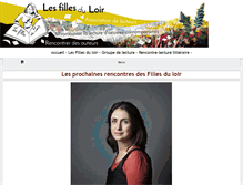 Tablet Screenshot of lesfillesduloir.com
